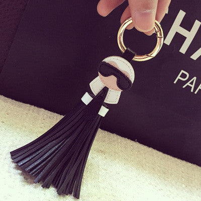 Cute Karlito Leather Bag Charm - 10 Colors Available!
