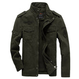 Jacket Men Cotton Jean Military Jackets Plus Size 5XL 6XL New Coat Male jaqueta masculina Pilot outerwear Denim Jackets