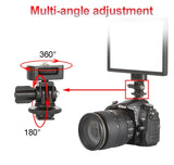 Portable Bi-Color Slim LED Light + Battery + Charger | With LCD Display!