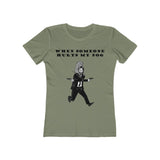 [W] John Wick - Don't Fuck With My Dog Statement Tee