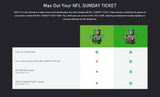 NFL + Standard Ticket | NFL+ Premium Ticket | Gamepass Europe (23-24 Season)