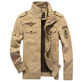 Jacket Men Cotton Jean Military Jackets Plus Size 5XL 6XL New Coat Male jaqueta masculina Pilot outerwear Denim Jackets