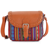 Alexandria - Aztec Inspired Woven Shoulder Bag