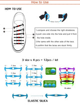 12 Pcs Per Set | Core Hex No Tie Shoelace