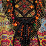 Boho Folk Inspired Geometric Dress