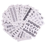 Special Set #1 - 40 Sheets Per Set | Black And White Theme Nail Art Decals