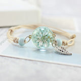 Vintage Glass Ball Bracelet