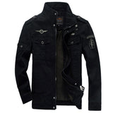 Jacket Men Cotton Jean Military Jackets Plus Size 5XL 6XL New Coat Male jaqueta masculina Pilot outerwear Denim Jackets