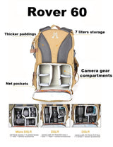 Rover DSLR Gear Backpack
